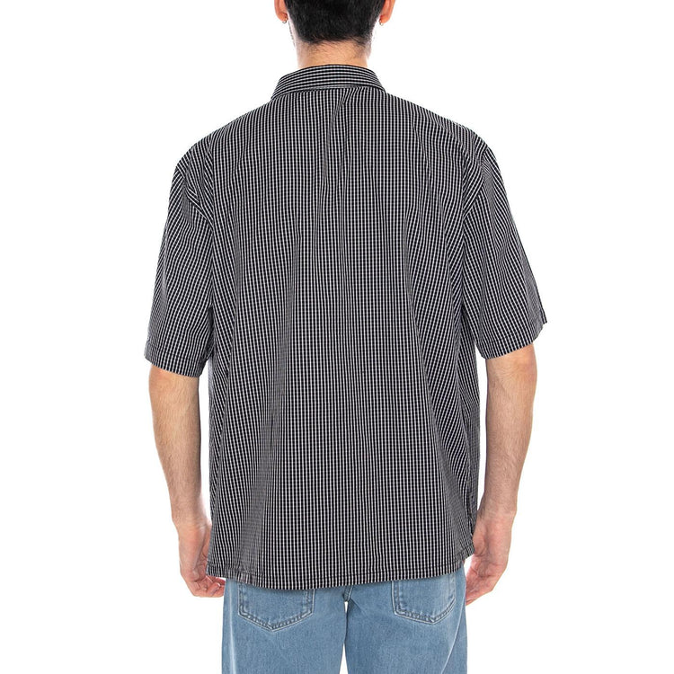 Millbury Shirt SS Black/White - Camicia Maniche Corte Uomo Nera/Bianca I036551.0D2.67. 0D2.67 EDWIN 