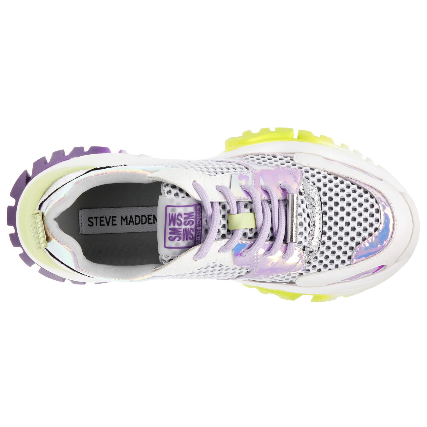 Treasure Purple / Iridescent- Scarpe Stringate Profilo Basso Donna Viola / Multicolore SMPTREASURE-PURIRI  STEVE MADDEN 