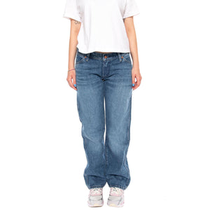 LOW RISE COWBOY JEAN LASSO LAGOON BLUE - Pantaloni Denim Jeans Donna Blu 112371112 BL WRANGLER 