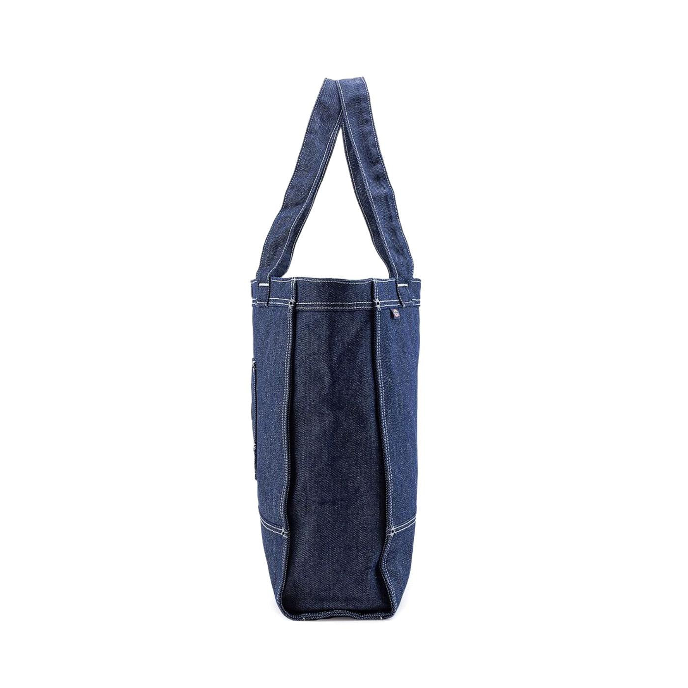 Denim Tote Bag Rinsed - Borsa Shopping Bag Denim Jeans Blu DK0A4Z6BRIN1  DICKIES 