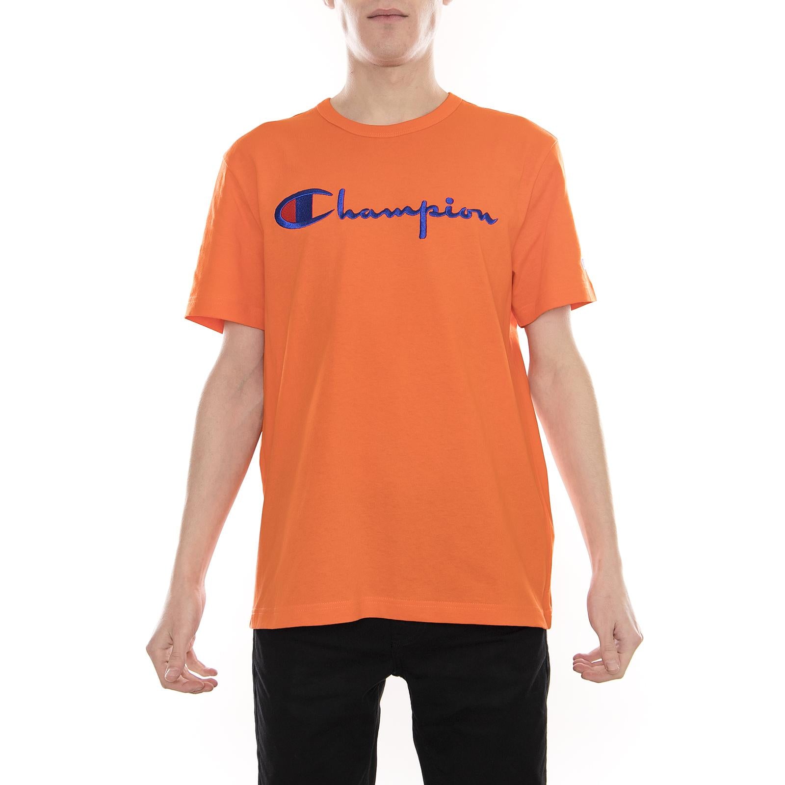 Crewneck Logo Orange 210972-OS005  CHAMPION 
