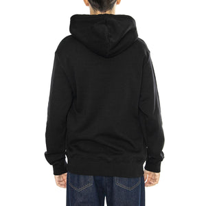 Logo Hoodie Black - Felpa con Cappuccio Uomo Nera 6050126-10158  CAT 