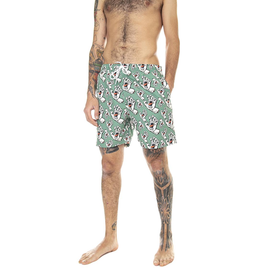 Hands All Over Swimshort Vintage Ivy  S HAALOSW-VNTIV  SANTA CRUZ 