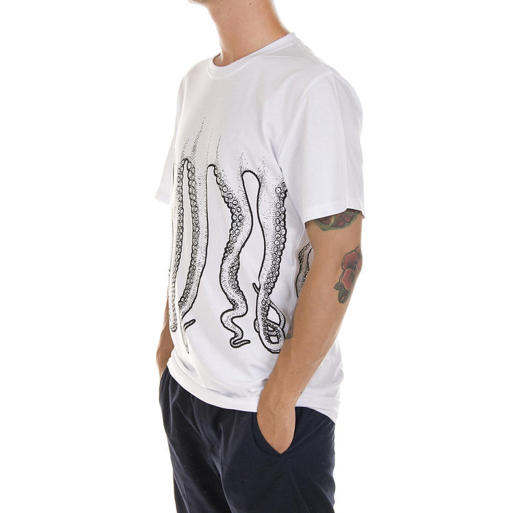 OCTOPUS OUTLINE TEE BLACK WHITE 94241_4  OCTOPUS 