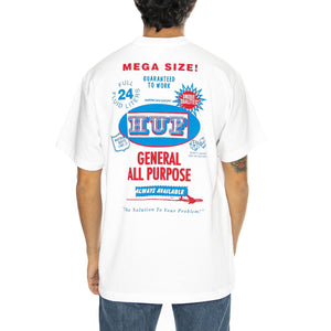 All Purpose S/S Tee White - Maglietta Girocollo Uomo Bianca TS02292-WHITE  HUF 