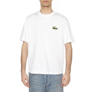 T-Shirt 001 Unisex White - Maglietta Girocollo Uomo Bianca TH2745-001  LACOSTE 