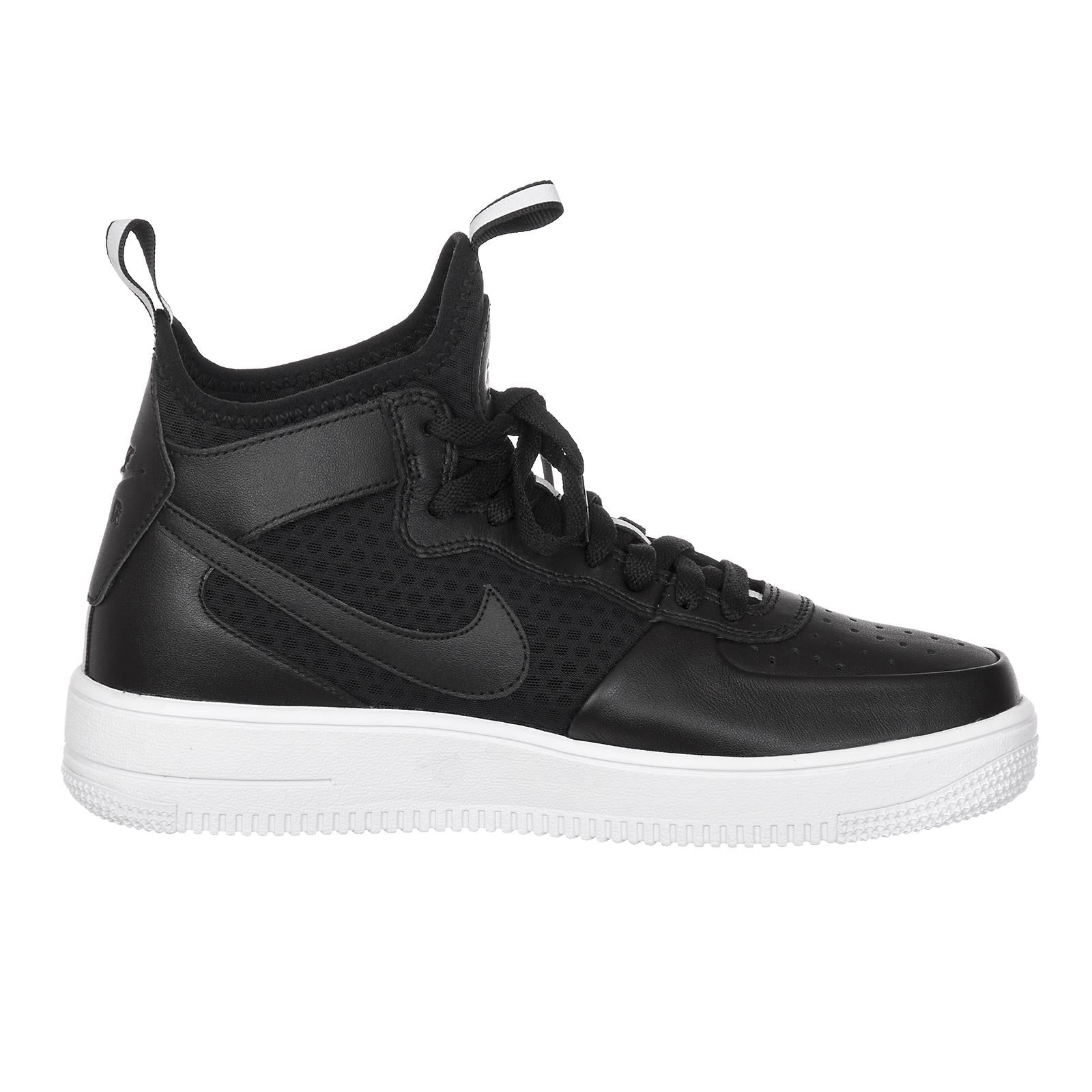 AIR FORCE 1 ULTRAFORCE MID BLACK BLACK WHITE 86093_4  NIKE 