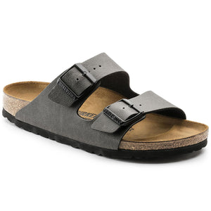Arizona Birko-Flor Sandals - Pull Up Anthracite - Sandali Donna Grigi - Calzata Normale 1000127  BIRKENSTOCK 