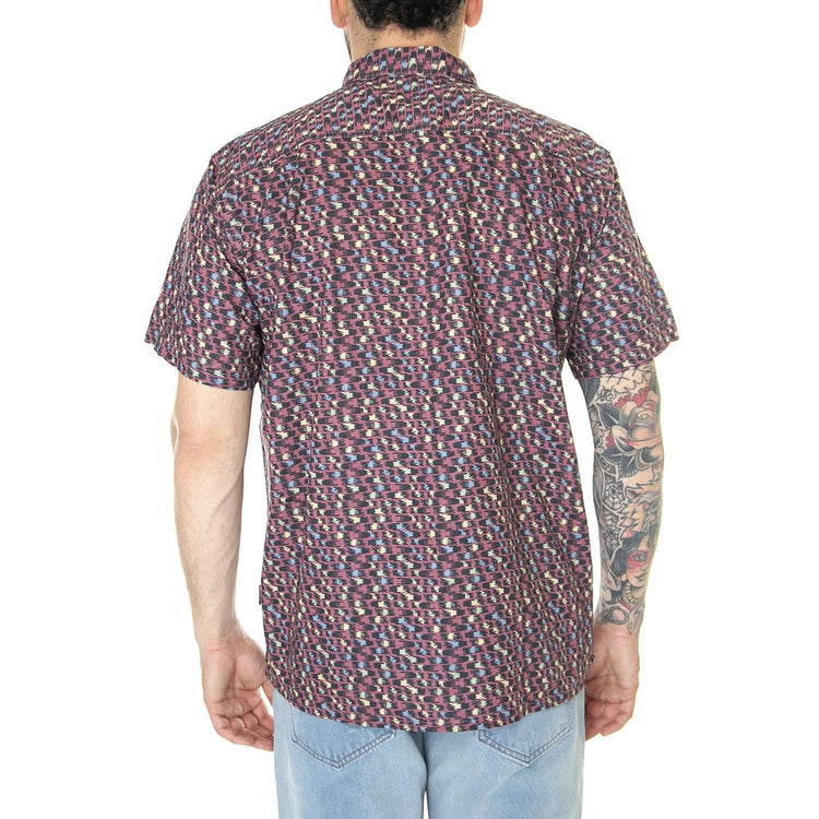 M's Back Step Shirt Intertwined Hands Evening Mauve - Camicia Maniche Corte Uomo Multicolore 53139-IHMA  PATAGONIA 