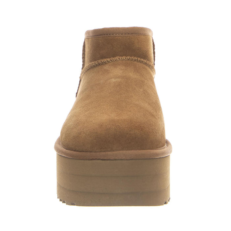 W Classic Ultra Mini Platform Chestnut - Stivaletti Donna Marroni 1135092-CHE  UGG 