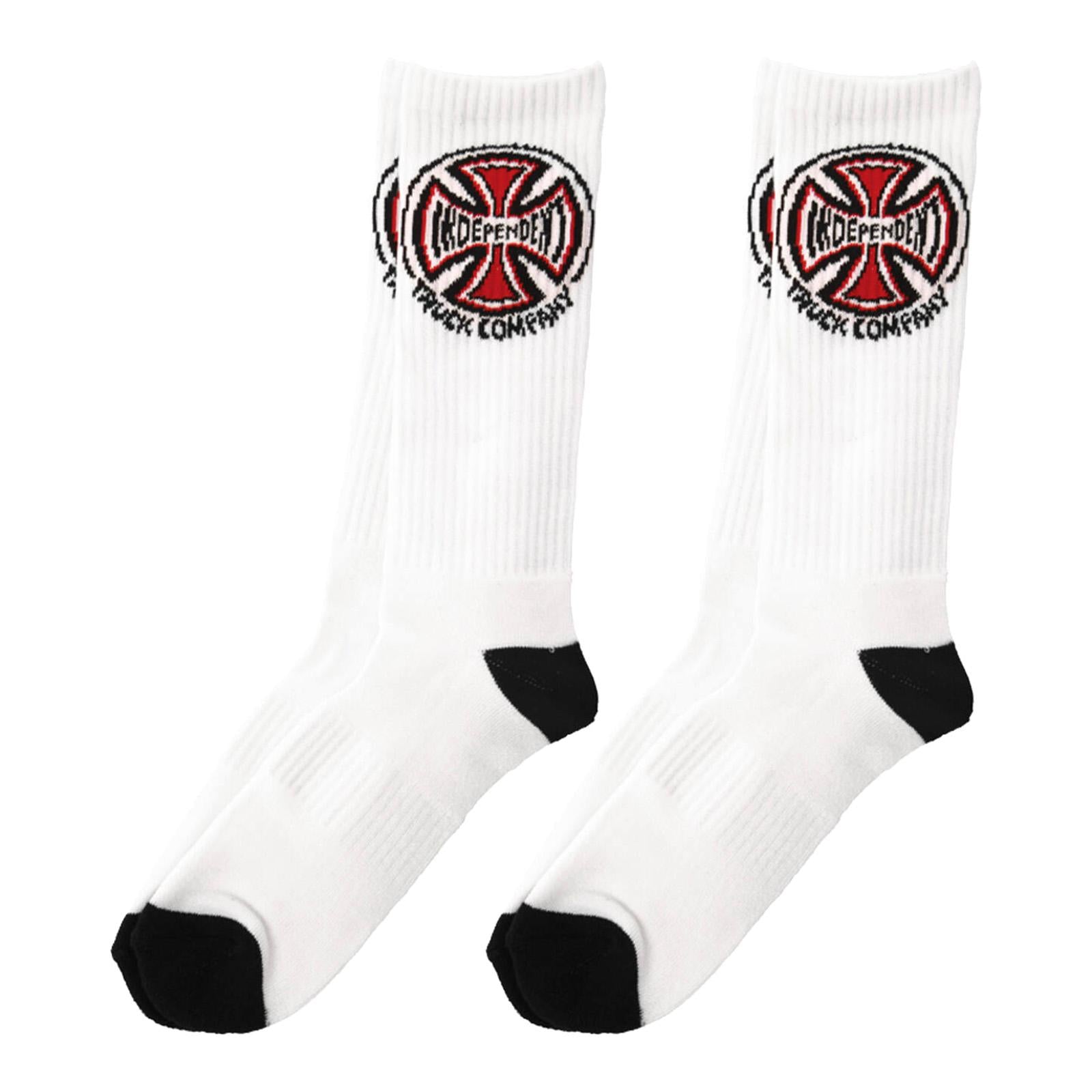  Truck Co. (x2 Pairs) White  INDEPENDENT 