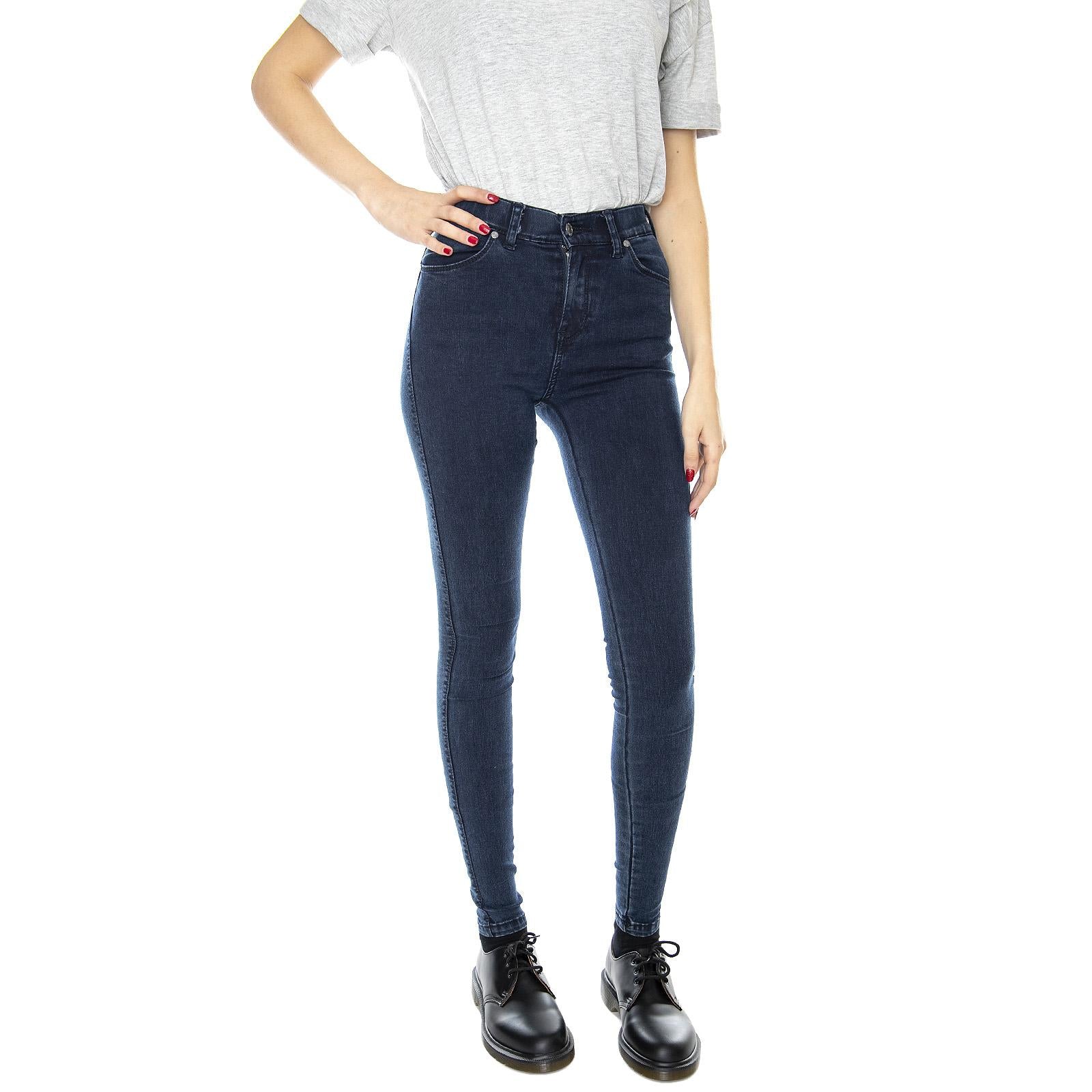 Lexy Denim Jeans - Blue Lush - Denim Jeans Donna Blu 1510111-E56  DR. DENIM 