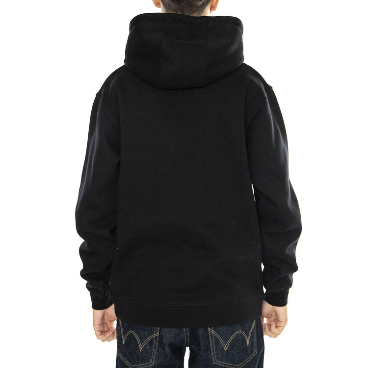 Evolved Hand Front Black - Felpa Uomo Nera SCA-HDY-6397  SANTA CRUZ 