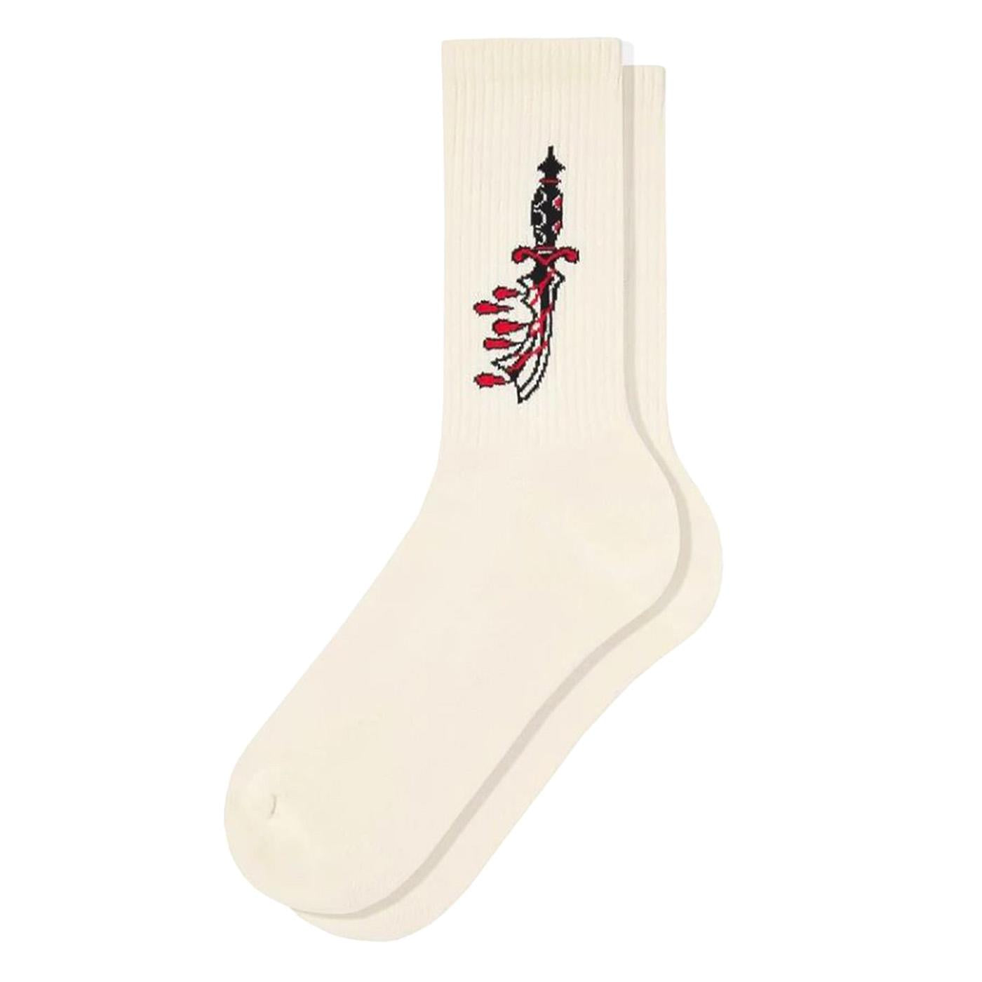 Teide Dagger Socks - Calzini Beige I033598.WHW.67.-WHW.67  EDWIN 