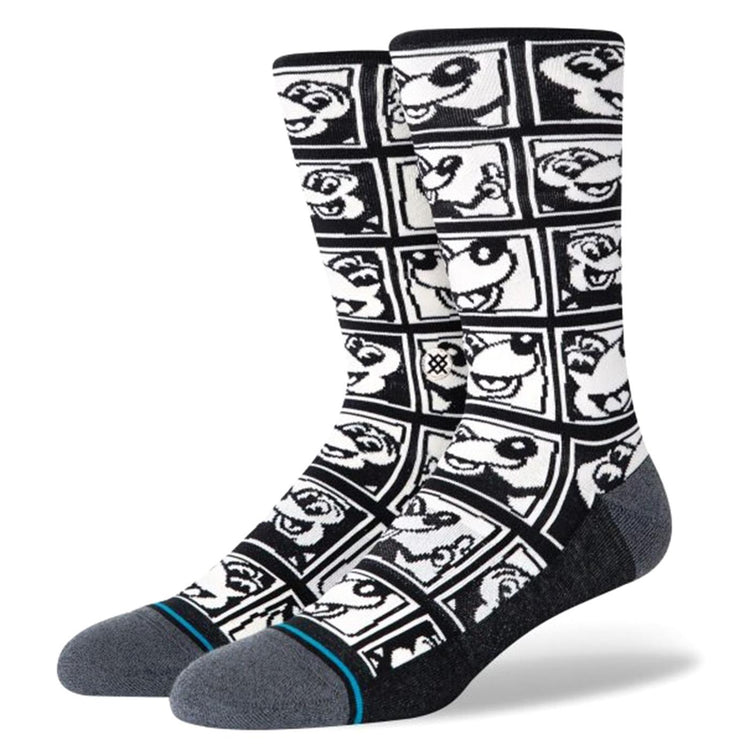 1985 Haring Kids Black Socks - Calzini Neri / Multicolore K545D20HRA  STANCE 