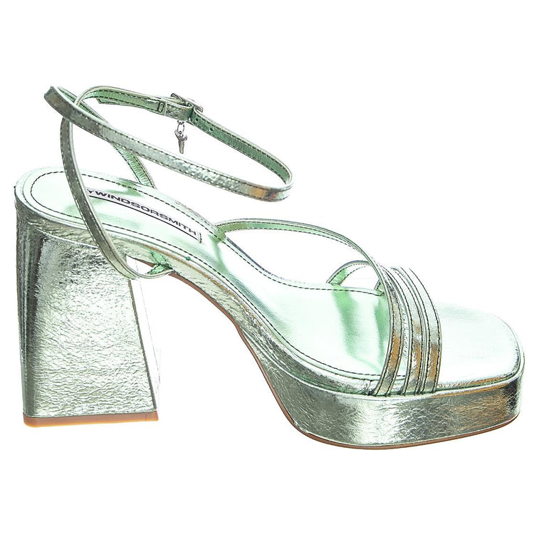 Charms - Sandali Donna Verdi / Mint Crinkle Foil WSSCHARMS-MNT . WINDSOR SMITH 