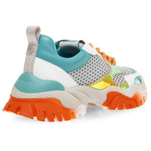 Treasure Tea / Multi - Scarpe Stringate Profilo Basso Donna Multicolore SMPTREASURE-TEAMLT  STEVE MADDEN 