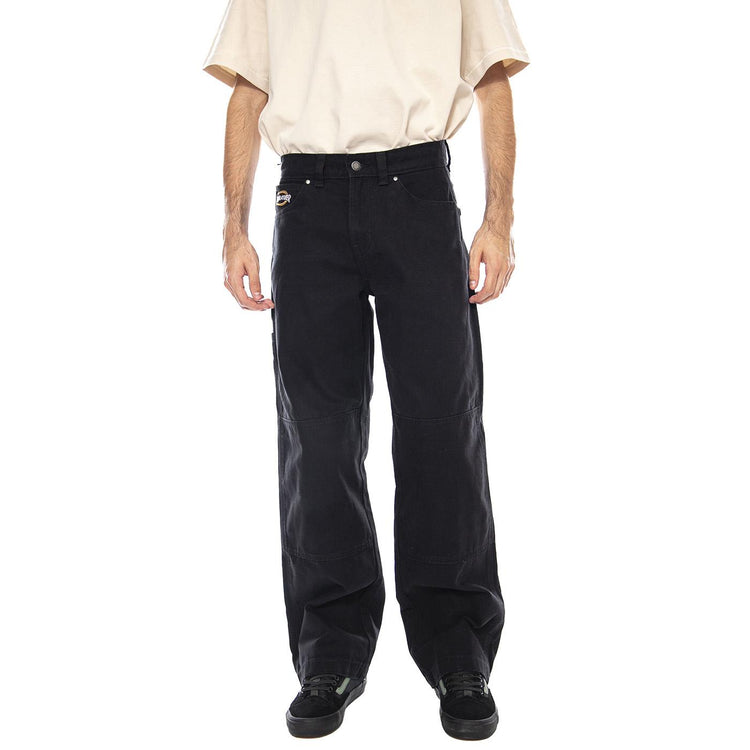THRASHER X DICKIES Pant Black - Pantaloni Uomo Neri DK0A88OPBLK1  DICKIES 