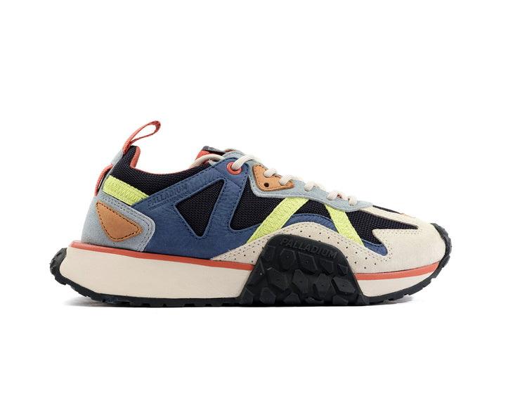 Troop Runner Outcity Dark Blue / Blue Grey - Scarpe Stringate Profilo Basso Bambini Multicolore PAS08876-469-M  PALLADIUM 