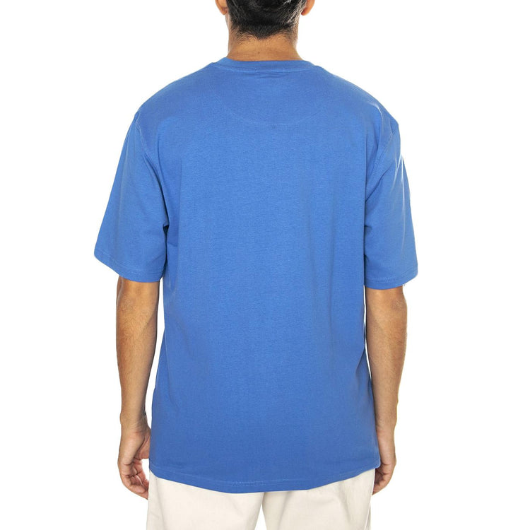 Hudson Script T-Shirt Bright Cobalt - Maglietta Girocollo Uomo Blu PFD0349-U74  PENFIELD 