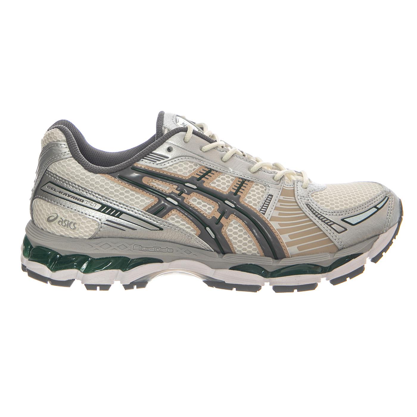 Gel-Kayano 12.1 Cream / Carbon - Scarpe Stringate Uomo Beige / Multicolore 1203A759-105 CREAM-CARBON ASICS 