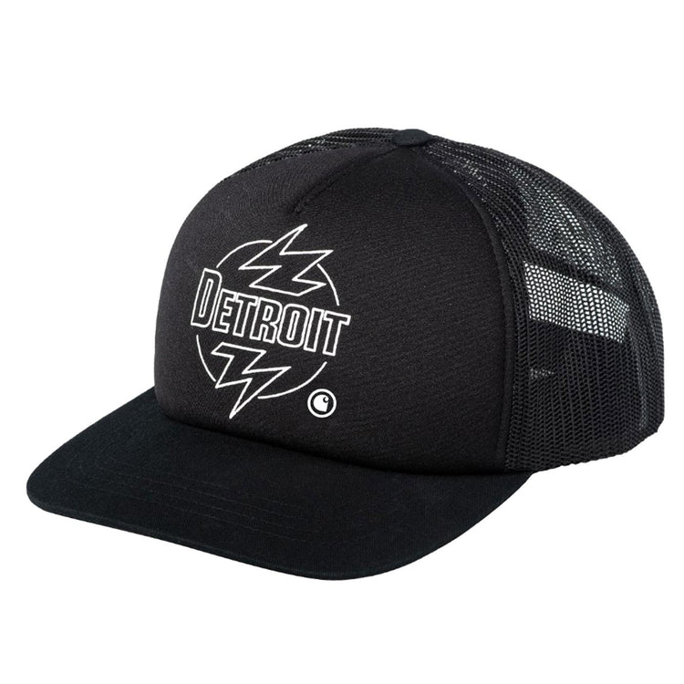 Ablaze Trucker Cap Black / White - Cappellino con Visiera Nero I033627.0D2XX  CARHARTT WIP 