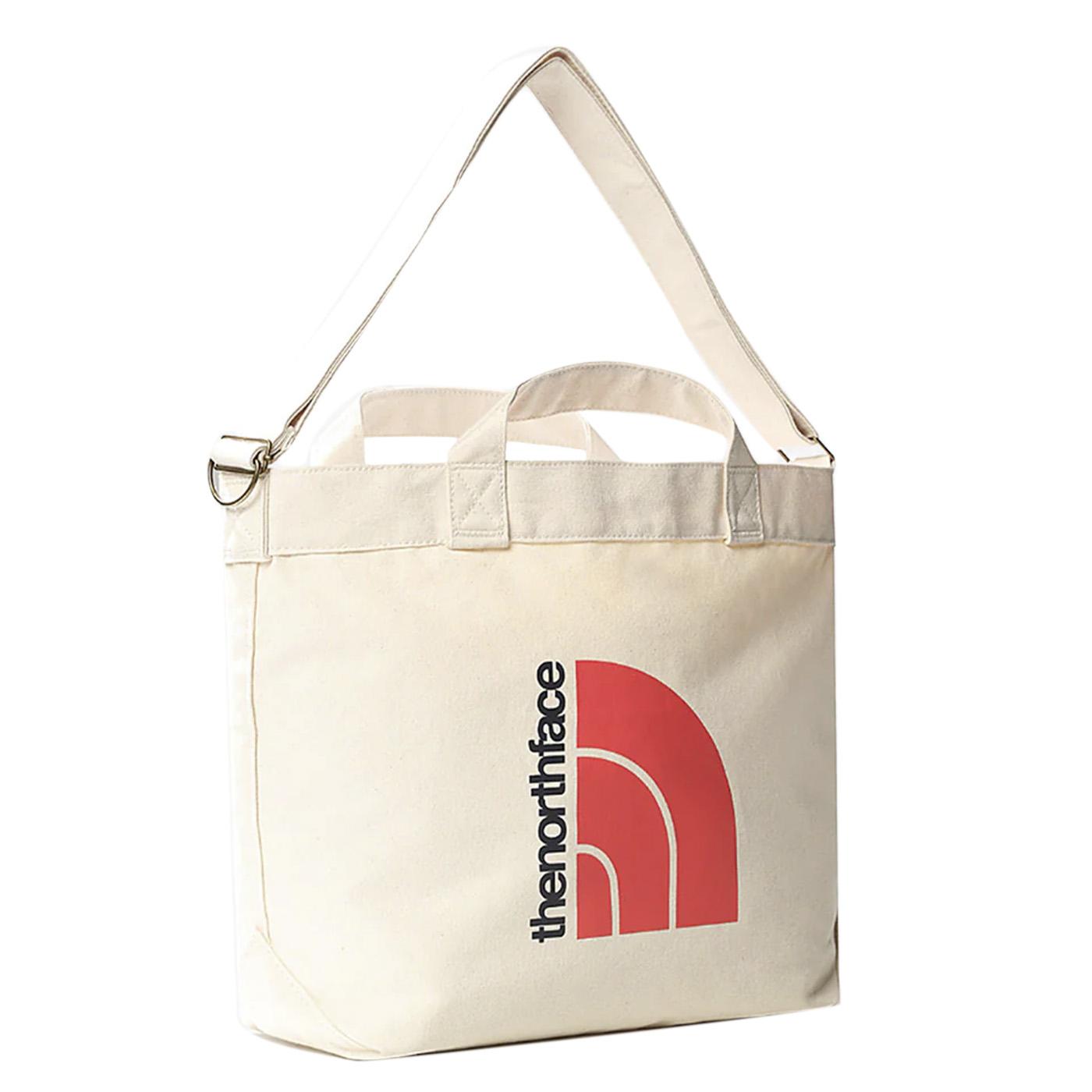 Adjustable Cotton Tote Haldom Graphic - Borsa Shopping Bag Beige NF0A81BRIX01  THE NORTH FACE 