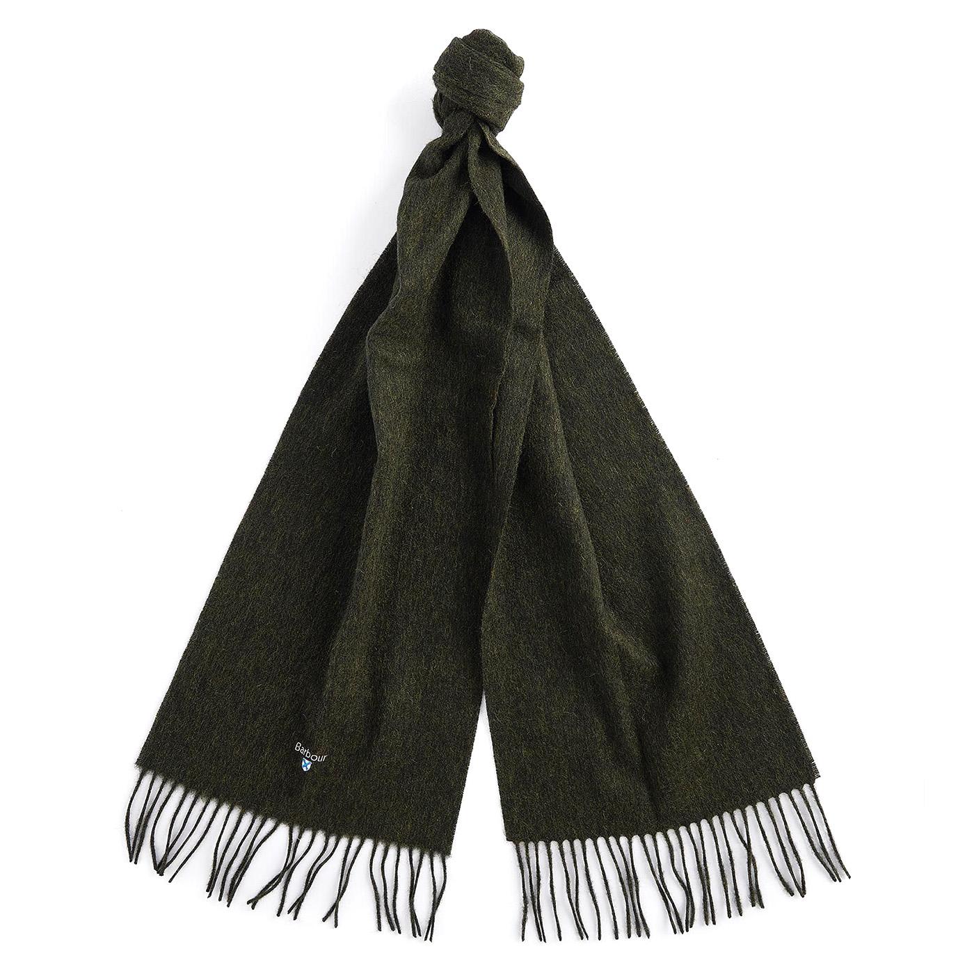 Plain Lambswool Scarf Green - Sciarpa Verde USC0008-GN31  BARBOUR 