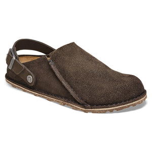 W' Lutry Premium Espresso, Suede Leather Sandals - Sandali Donna Marroni 1025328  BIRKENSTOCK 