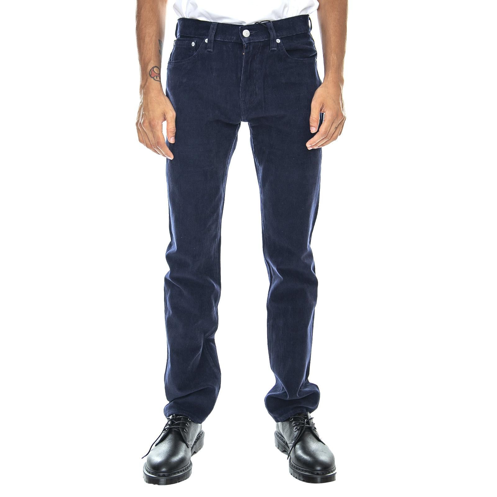 511 Slim Fit - Night Blue - Pantaloni in Velluto Uomo Blu 04511-3853 . LEVIS 