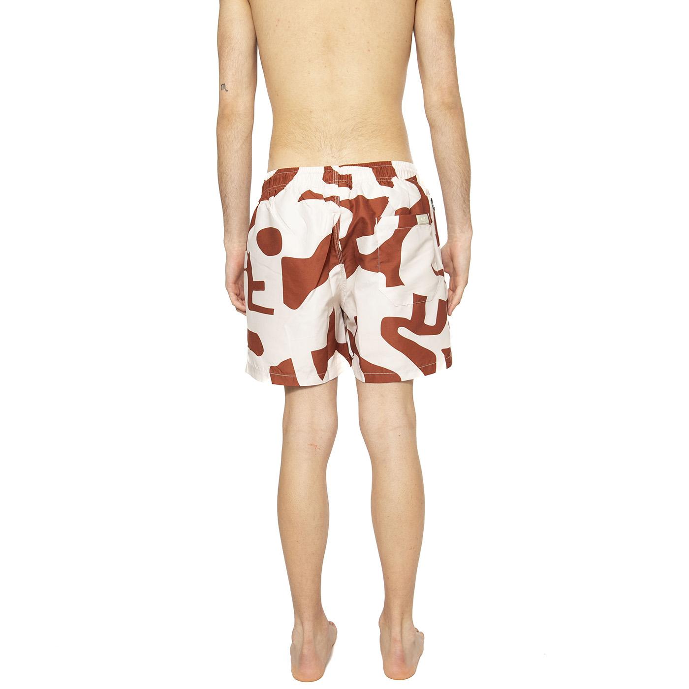 Russet Puzzlotec Swim Shorts - Costume da Bagno Uomo Multicolore 5001-308-5001-308  OAS 
