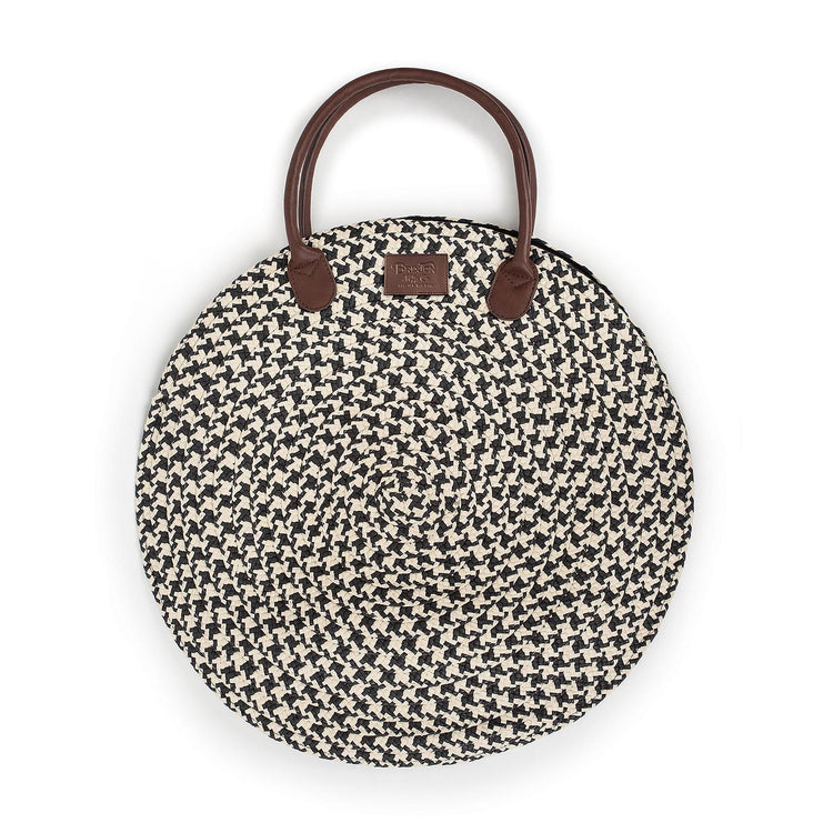 AMALIE BAG BLACK/NATURAL 05229-BKNAT  BRIXTON 