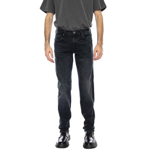 Daren Zip Fly Blue Matter Black Denim Jeans - Pantaloni Denim Jeans Uomo Neri 112371297  LEE 
