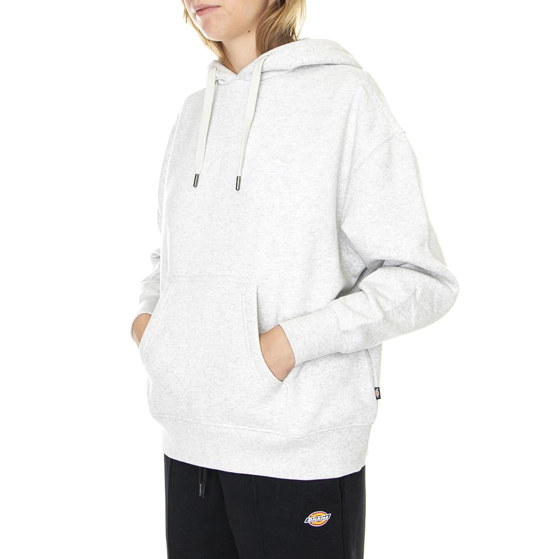 Summerdale Hoodie Light Gray - Felpa con Cappuccio Donna Grigia DK0A4XYWA281  DICKIES 