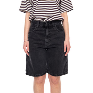 W' Brandon Short Black - Pantaloncini Donna Neri I037021 8906 CARHARTT WIP 