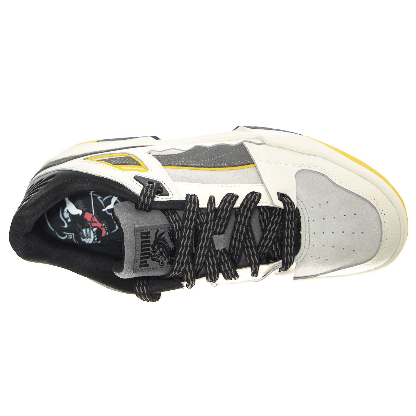 M' Slipstream Staple Warm White / Cool Light Gray - Scarpe Stringate Profilo Basso Uomo Bianche / Multi 391566-01  PUMA 