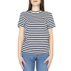 T-Shirt HHW - Maglietta Girocollo Donna Multicolore TF2594-HHW  LACOSTE 