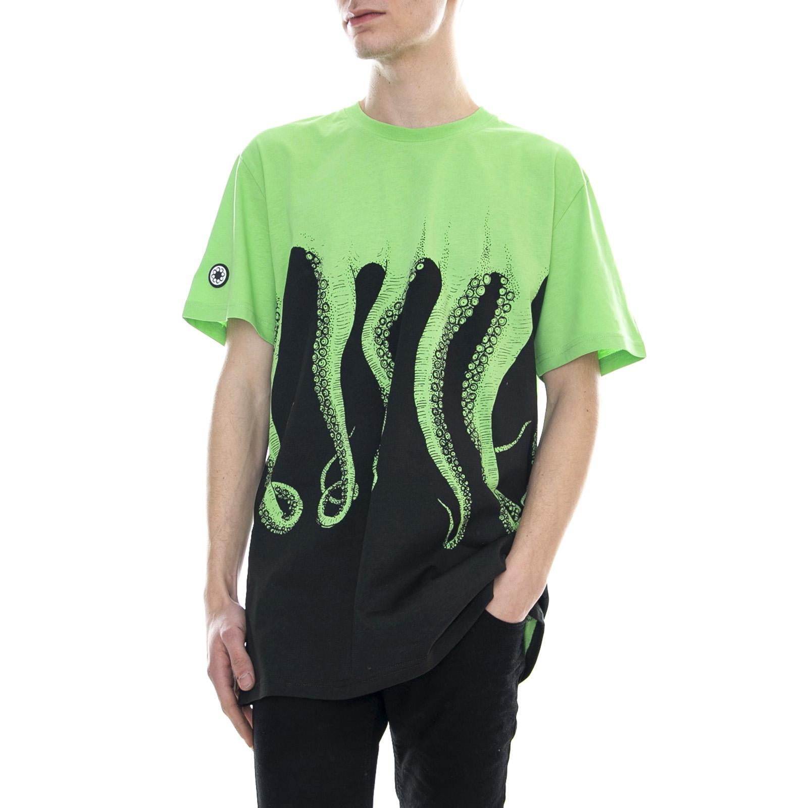  19SOTS01-LIME-BLACK  OCTOPUS 