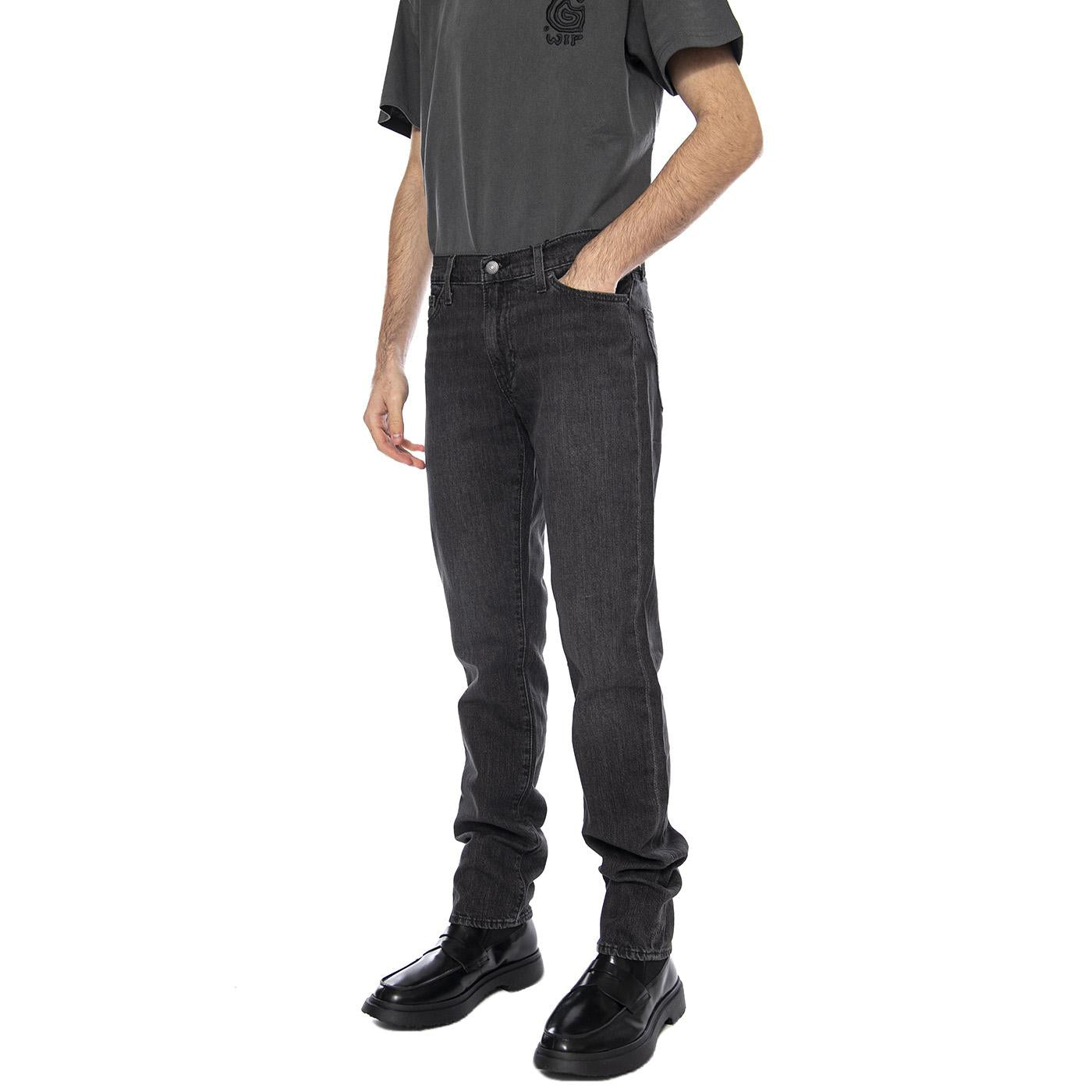 Levi S Jeans 511 Slim Winner - Pantaloni Denim Jeans Uomo Neri 04511-6135 . LEVIS 