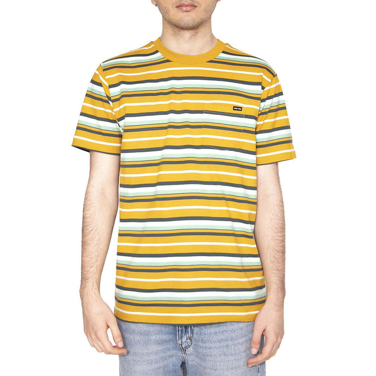 Eureka Knit Tee Multicolored - Maglietta Girocollo Uomo Multicolore 311000100-GLD  DARK SEAS 