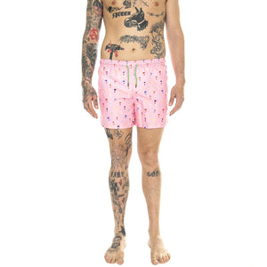 Palm Swimshorts 3300 - Costume da Bagno Uomo Rosa PAL116-3300-3300  HAPPY SOCKS 