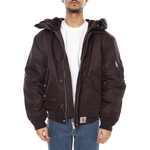Hd Oltera Bomber Palisander / Angelite - Giacca con Cappuccio Uomo Marrone I035309.3ACXX  CARHARTT WIP 