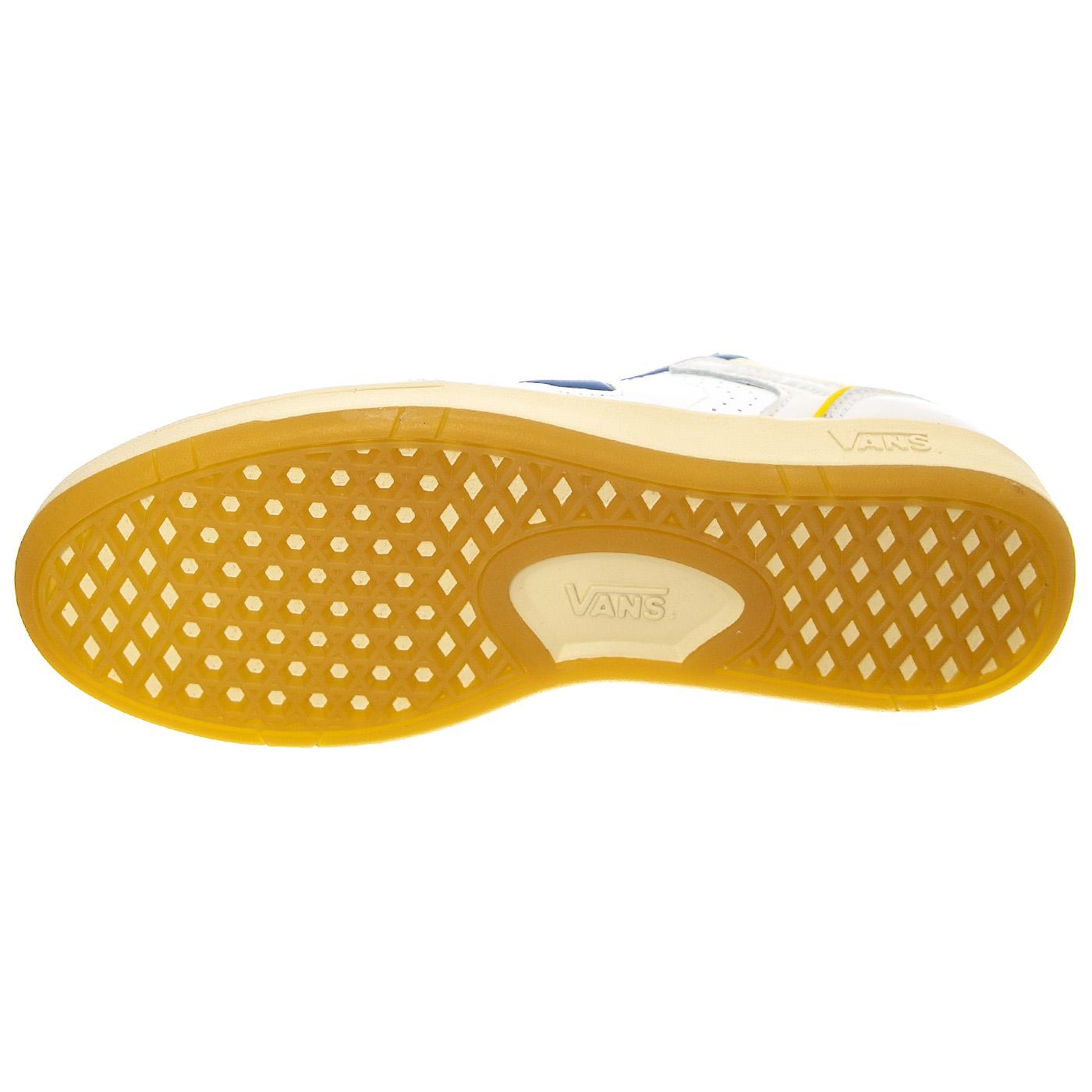 UA Lowland Hi CC JMP Serio Collection Multi Navy / Green - Scarpe Stringate Profilo Basso Uomo Bianche / Multicolore VN0A5KYF1T81  VANS 