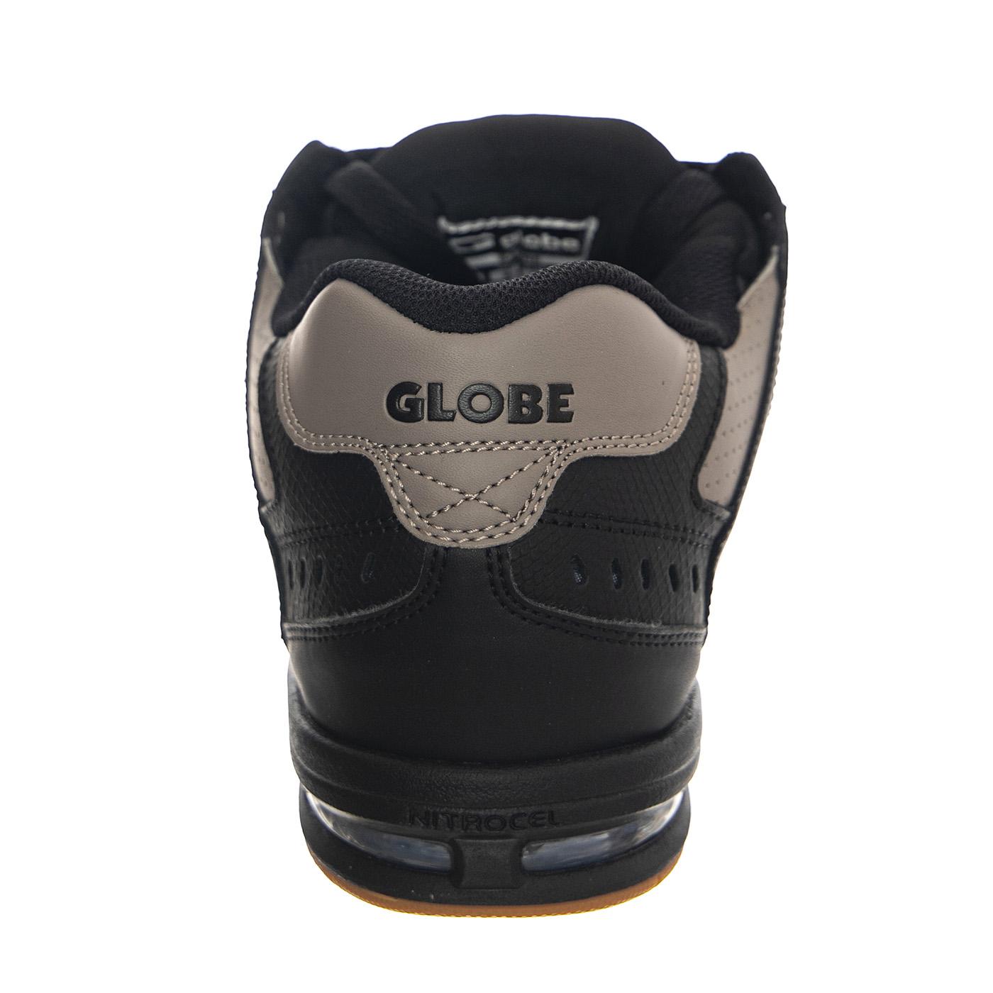 Sabre Phantom / Blacksteel Shoes - Scarpe Stringate Profilo Basso Uomo Nere GBSABR15322  GLOBE 
