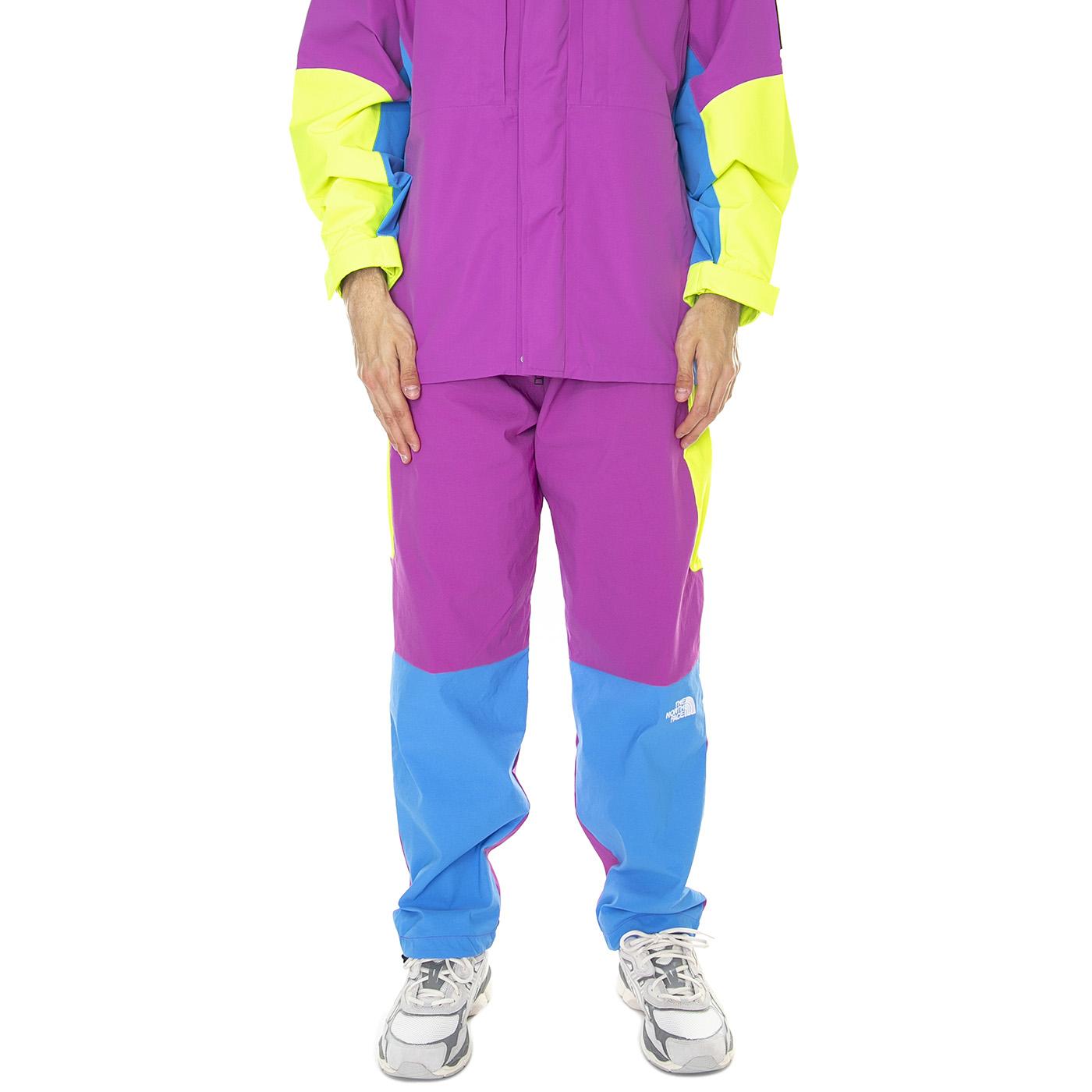 M' Carduelis Track Pant Purple Cactus Fower / Led Yellow / Spranc Snc Blue - Pantaloni da Tracking Uomo Multicolore NF0A823MIDR1  THE NORTH FACE 