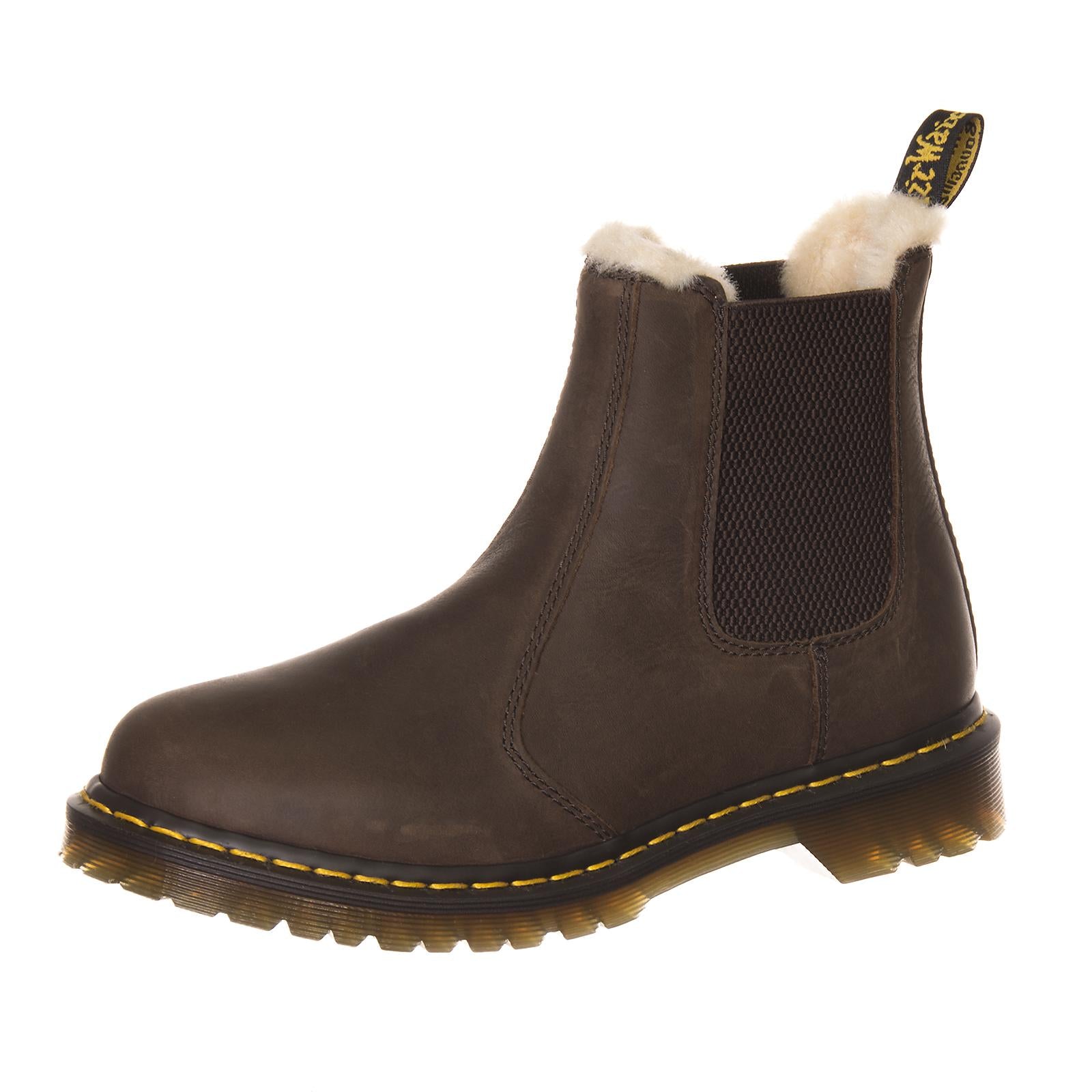 LEONORE D.BROWN BURNISHED WYOMING DMSLEODBBR21069201  DR.MARTENS 
