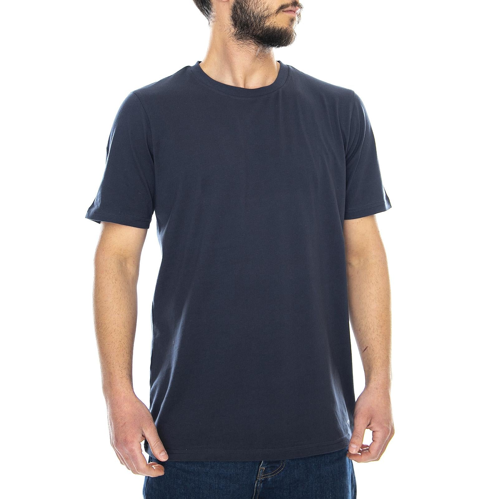 Standard T-Shirt - White / Blue - Maglietta Girocollo Uomo Bianca / Blu I020460.904.00.03  CARHARTT WIP 