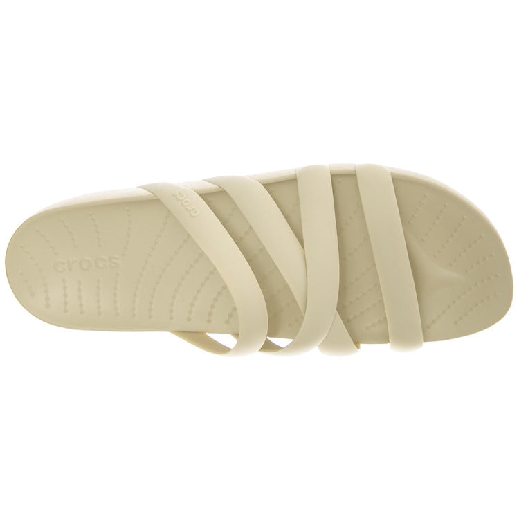 W' Crocs Splash Strappy Bone - Sandali Donna Beige CR.208217-BONE  CROCS 