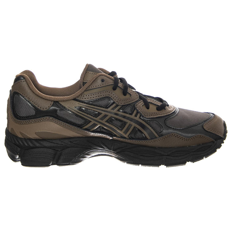 Gel-Nyc Dark Sepia / Clay Canyon Shoes - Scarpe Stringate Profilo Basso Uomo Marroni 1203A280-251  ASICS 