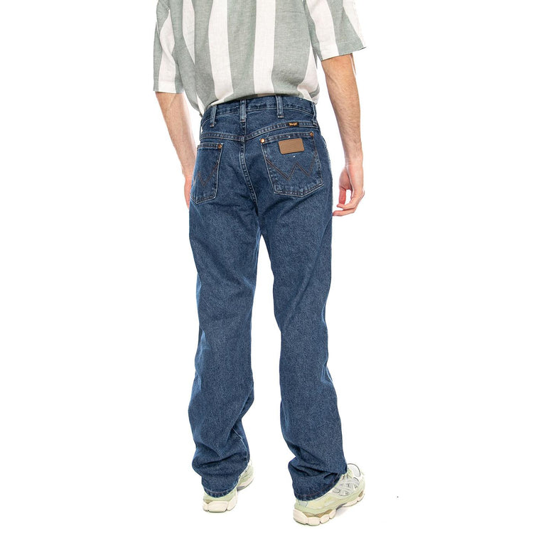 13MWZ Stonewashed Blue - Pantaloni Denim Jeans Uomo Blu 112358496 BL WRANGLER 